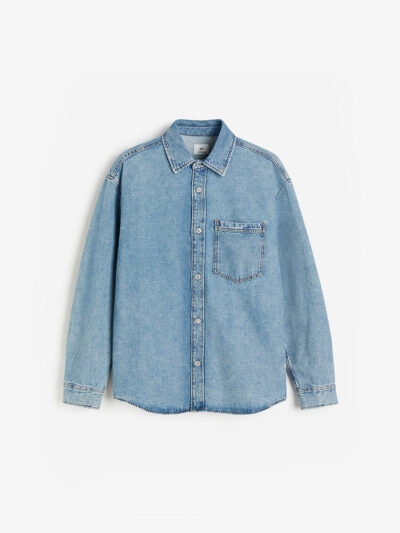Regular Fit Denim Overshirt